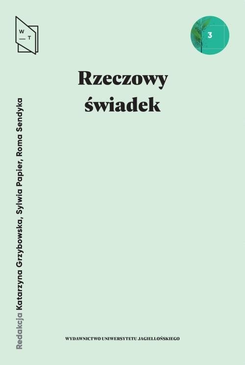 okładka Rzeczowy świadek książka