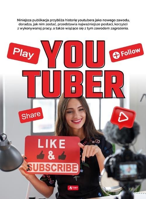 okładka Youtuber książka | Angelika Ogrocka