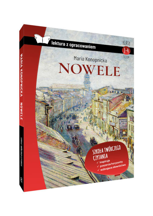 okładka Nowele Maria Konopnicka lektura z opracowaniem książka | Maria Konopnicka