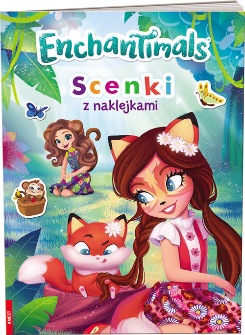 okładka Enchantimals. Scenki z naklejkami SN-1301 książka