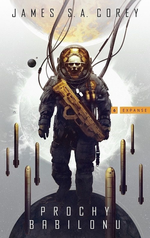 okładka Prochy Babilonu Tom 6 The Expanse książka | James S.A. Corey