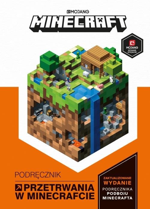 okładka Minecraft Podręcznik przetrwania w Minecrafcie książka | Milton Stephanie