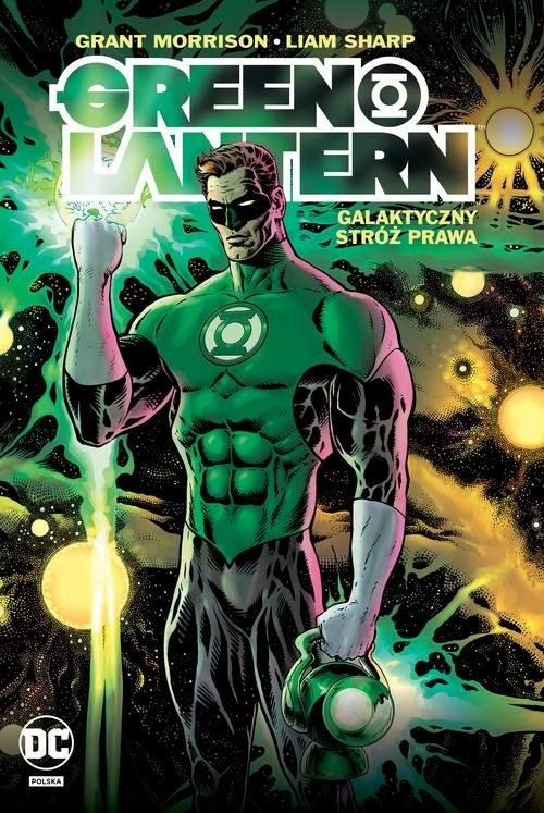 okładka Green Lantern Tom 1 Galaktyczny Stróż Prawa książka | Grant Morrison