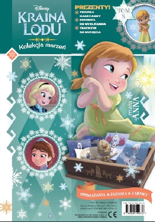 okładka Kraina Lodu Kolekcja marzeń 8 Mała Anna książka