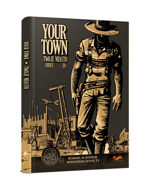 okładka Komiksy paragrafowe. Your Town. Twoje miasto książka