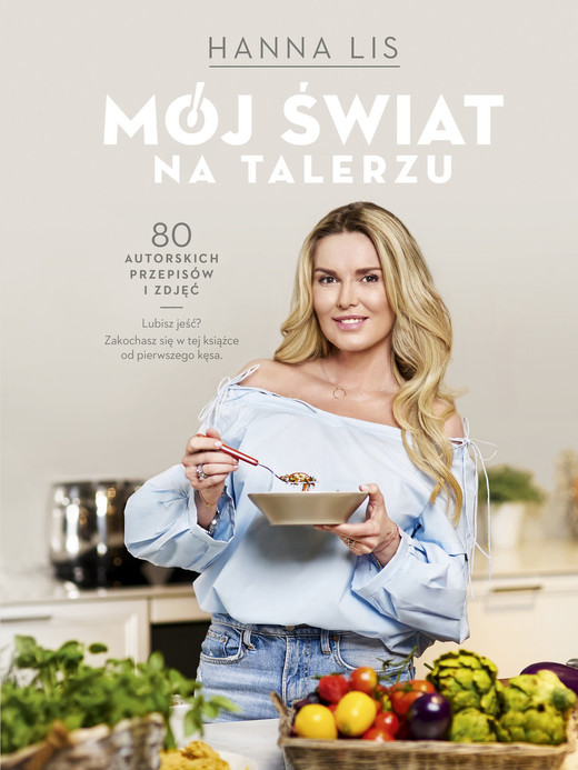 okładka Mój świat na talerzu książka | Hanna Lis