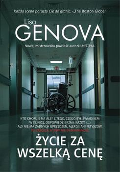 okładka Życie za wszelką cenę książka | Lisa Genova