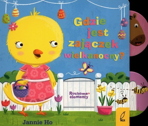 okładka Ruchome elementy Gdzie jest zajączek wielkanocny? książka