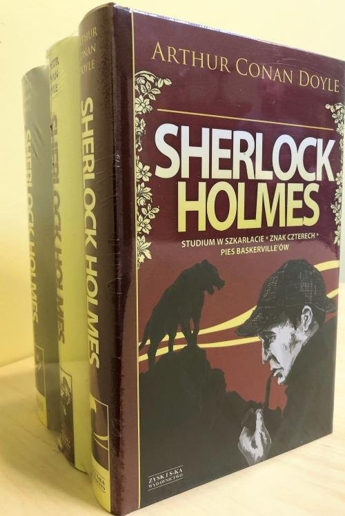okładka Sherlock Holmes Tom 1-3 Pakiet książka | Arthur Conan Doyle