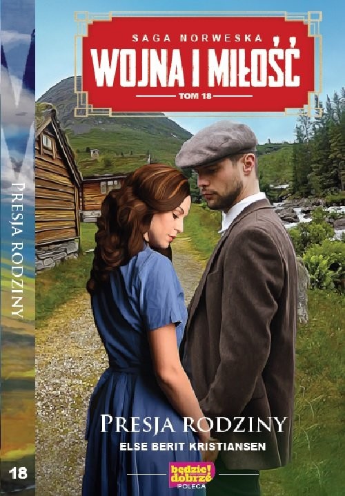okładka Wojna i miłość Tom 18 Presja rodzinna książka | Else Berit Kristiansen