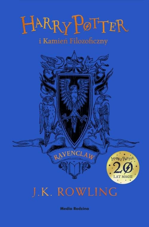 okładka Harry Potter i kamień filozoficzny Ravenclaw książka | J.K. Rowling