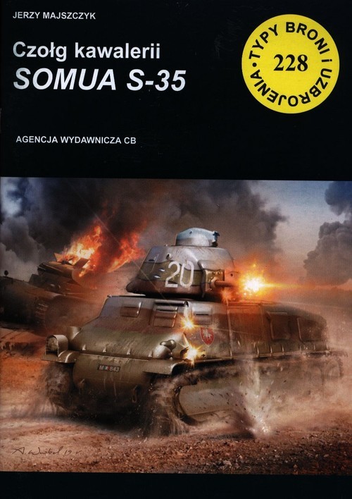 okładka Czołg kawalerii SOMUA S-35 książka | Majszczyk Jerzy