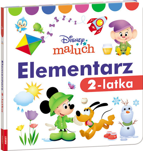 okładka Disney Maluch Elementarz 2-latka książka