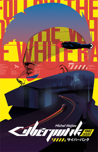 okładka Cyberpunk 1982-2020 książka | Michał Wojtas