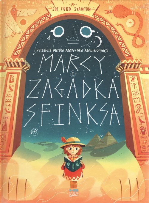 okładka Marcy i zagadka sfinksa książka | Holcman Szymon