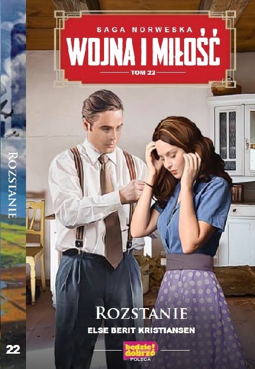 okładka Wojna i Miłość Tom 22 Rozstanie książka | Else Berit Kristiansen