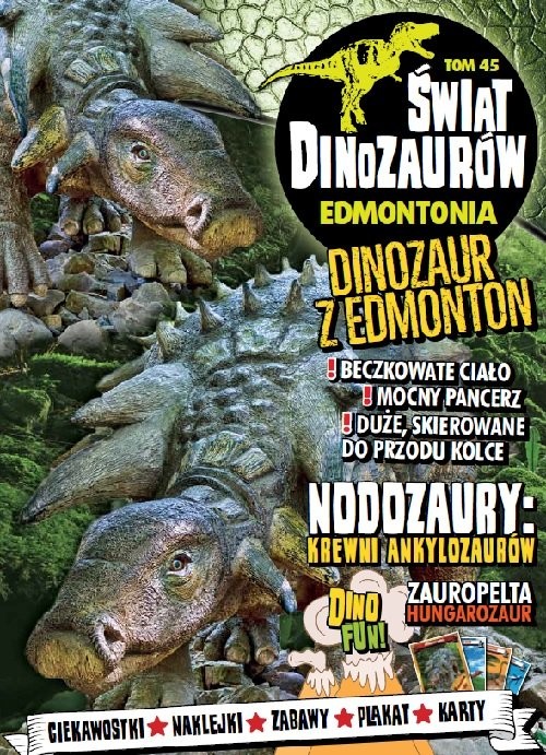 okładka Świat Dinozaurów Tom 45 EDMONTONIA książka