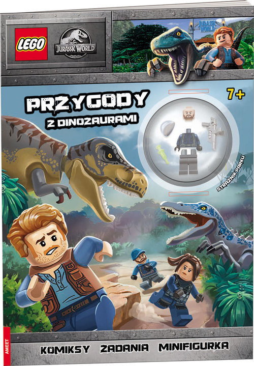 okładka LEGO Jurassic World. Przygody z dinozaurami LNC-6202 książka