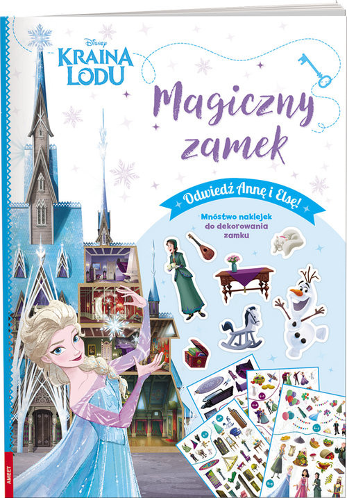 okładka Kraina lodu. Magiczny zamek DOM-9101 książka