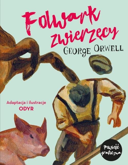 okładka Folwark zwierzęcy książka | George Orwell