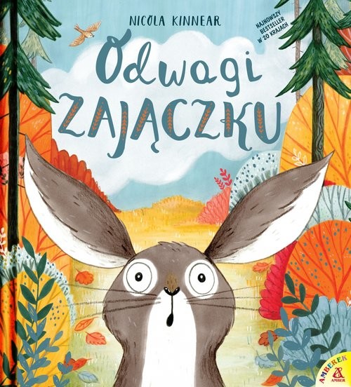 okładka Odwagi zajączku książka | Kinner Nicola