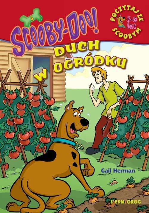 okładka ScoobyDoo! Duch w ogródku Poczytaj ze Scoobym książka | Gail Herman