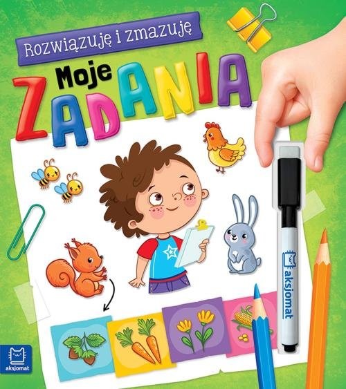 okładka Rozwiązuję i zmazuję Moje zadania książka