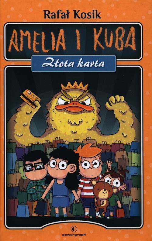 okładka Amelia i Kuba Złota karta książka | Rafał Kosik