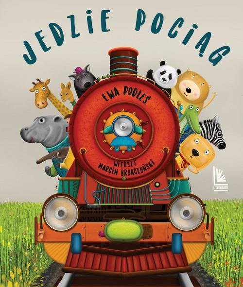 okładka Jedzie pociąg... książka | Marcin Brykczyński