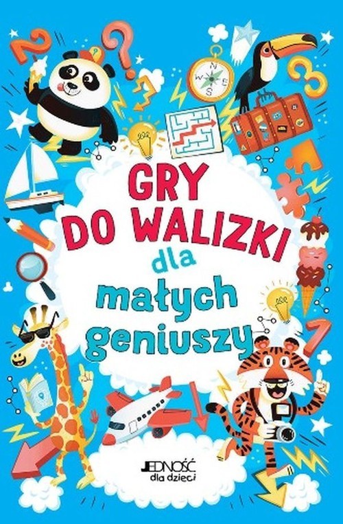 okładka Gry do walizki dla małych geniuszy książka