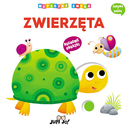 okładka Zwierzęta Motoryka smyka książka | Nigelli Benedetta