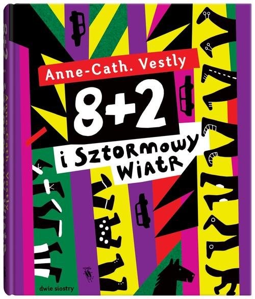okładka 8 + 2 i Sztormowy Wiatr książka | Anne-Cath. Vestly