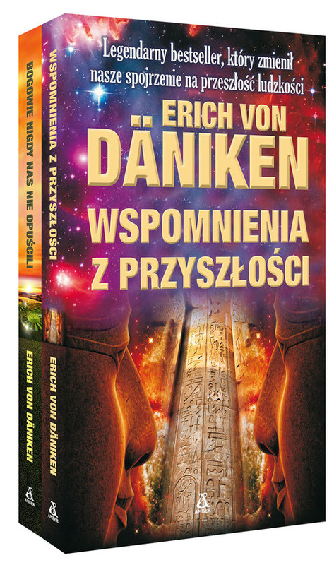 okładka Wspomnienia z przyszłości / Bogowie nigdy nas nie opuścili Pakiet książka | Erich von Däniken