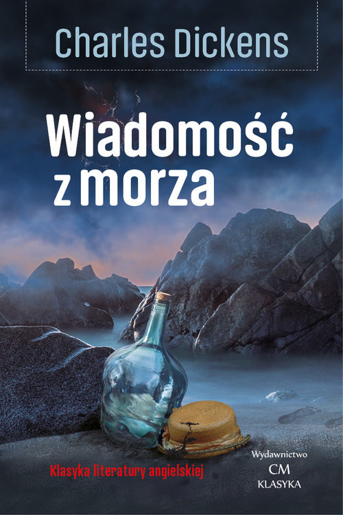 okładka Wiadomość z morza książka | Charles Dickens