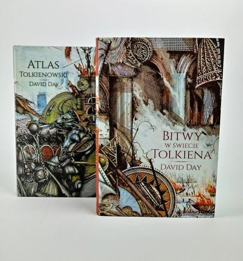 okładka Pakiet Atlas Tolkienowski/Bitwy w świecie Tolkiena książka | Day David