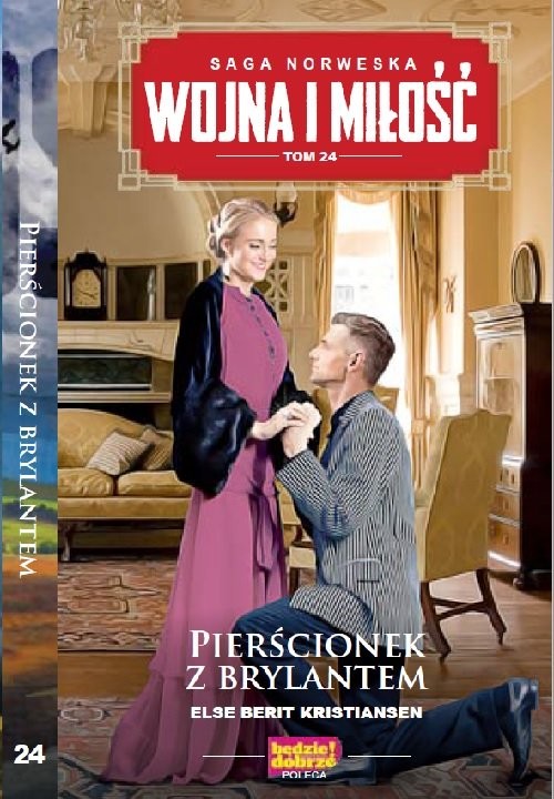 okładka Wojna i Miłość Tom 24 Pierścionek z brylantem książka | Else Berit Kristiansen