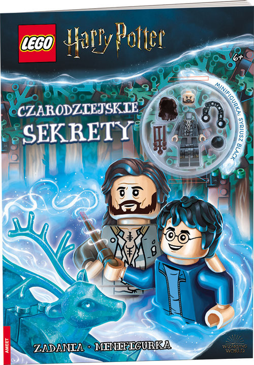 okładka LEGO Harry Potter Czarodziejskie sekrety książka