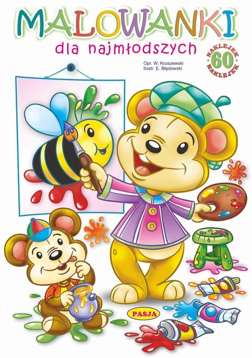 okładka Malowanki dla najmłodszych książka | Ernest Błędowski