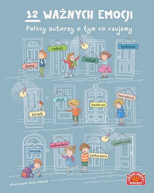 okładka 12 ważnych emocji Polscy autorzy o tym, co czujemy książka