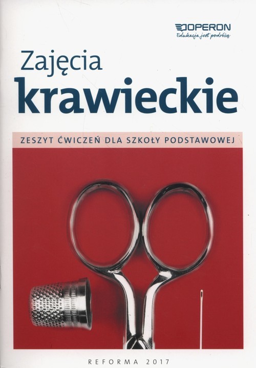 okładka Zajęcia krawieckie Zeszyt ćwiczeń Szkoła podstawowa książka | Anna Jacek-Szabela