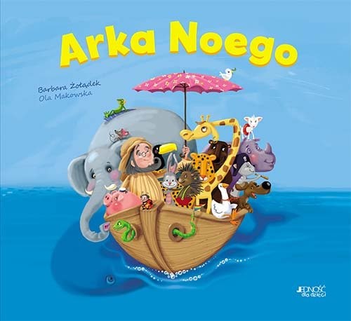 okładka Arka Noego Książka z okienkami książka | Barbara Żołądek, Ola Makowska