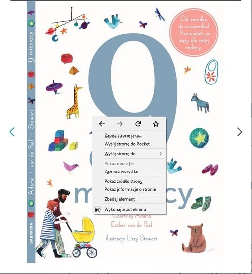 okładka 9 miesięcy Od zarodka do noworodka! książka | Praca Zbiorowa