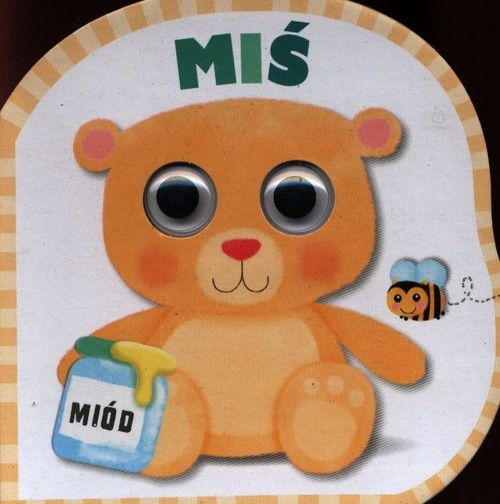 okładka Mrugnij oczkiem i posłuchaj Miś książka | Ewa Skibińska