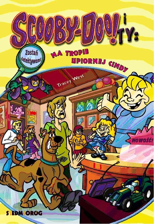 okładka Scooby-Doo! I Ty Na tropie upiornej Cindy książka | Tracey West