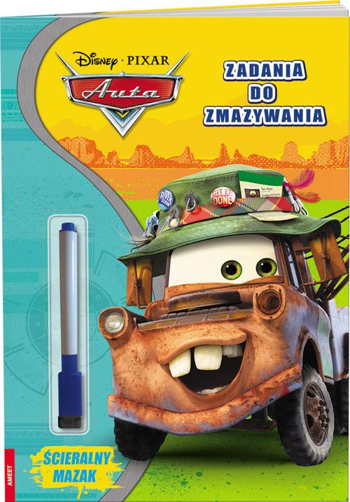 okładka Auta Zadania do zmazywania PTC-9107 książka