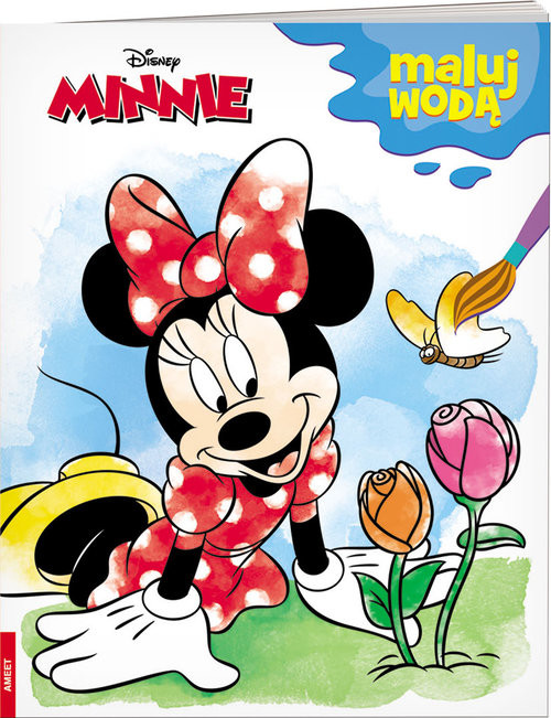 okładka Minnie Maluj wodą MW-9104 książka
