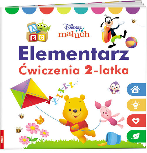 okładka Disney Maluch Elementarz Ćwiczenia 2-latka HOPK-9202 książka