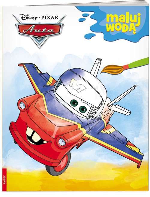 okładka Auta Maluj wodą MW-9105 książka
