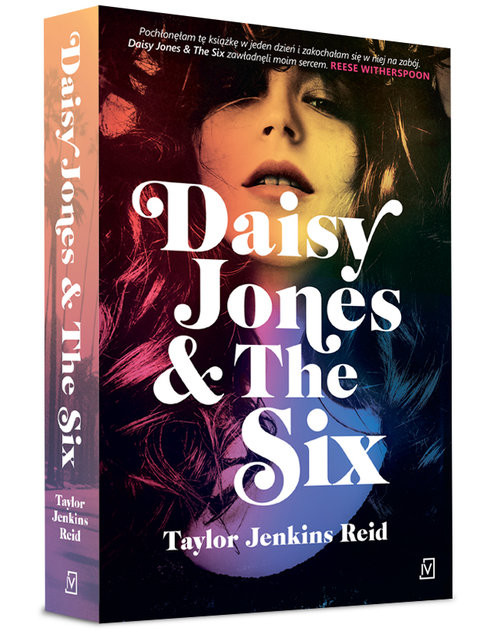 okładka Daisy Jones & The Six książka | Taylor Jenkins Reid
