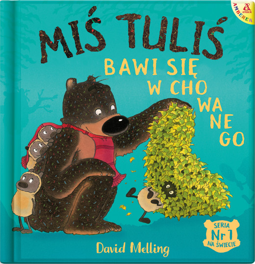 okładka Miś Tuliś bawi się w chowanego książka | Melling David